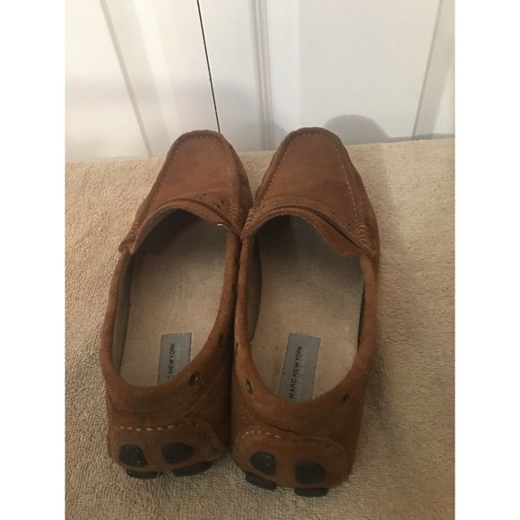 Marc New York Andrew Marc Men’s Grove Suede Slip On Loafers‎ Sz 10 main image 5